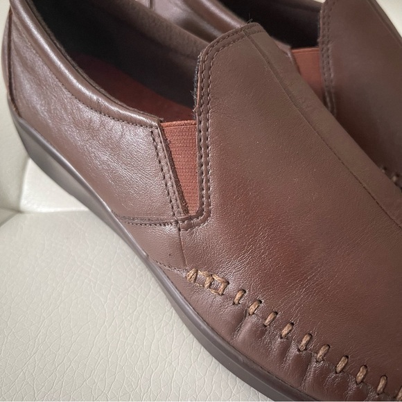SAS Dream Tripad Comfort Brown Split Toe Slip On USA Loafers Women's US 10 N - Picture 2 of 11